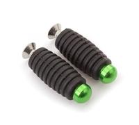 RORVECQ For Y&amaha YZF R1 R6 R3 R25 MT-03 MT07 MT09 MT10 FZ07 FZ09 FZ1 Motorcycle 6 Mm Gear Shift Brake Lever Toe Pegs Pedals(Green)