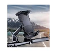 RORVECQ For Yamaha For NMAX 125 155 Motorcycle Shock Navigation Mirror Holder Phone Cycling Accessories
