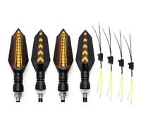 RORVECQ For Yamaha For Tricity 300 2835SMD Motorcycle Turn Signals Light Blinker Indicator LED(4PCS YELLOW A)