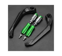 RORVECQ for Yamaha NVX155 for AEROX155 NVX 155 2017-2021 2022 2023 2024 Motorcycle Handlebar Brake Clutch Lever Hand Guard Handguard Protector(Green,Style A)