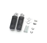 RORVECQ For Yamaha XJ6 FZ6 MT07 09 FZ8 FZ1 YZF 1000 FJR1300 TDM 900 Foot Rest Motorcycle Footrest Footboards Front Pedal Rear Pedal(Front)