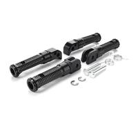 RORVECQ For YAMAHA YZF R6 R1-M YZF-R1 R1S R1M YZF-R6 R6S Motorcycle Pedal Footpeg Holder Footrest Foot Pegs(BLACK,1 Set)