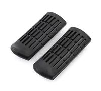 RORVECQ Front Footrest Foot Peg Pedal Rubber Cover For CB400 CB500 CB750 CB1100 CB600F CBR600 VTR1000 CB CBR VFR VTR 600 750 1000(Rubber Cover)