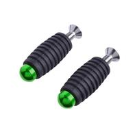 RORVECQ Gear Shift Brake Lever Toe Pegs Toepegs Pedals Footpegs For Suzuki GSXS750 SV650 GSX1300R GSR 600 For Bandit 600 650 1250 Rearset(Green)