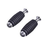 RORVECQ Gear Shift Brake Lever Toe Pegs Toepegs Pedals Footpegs For Suzuki GSXS750 SV650 GSX1300R GSR 600 For Bandit 600 650 1250 Rearset(GRAY)