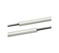 RORVECQ Hood Damper For VW For Golf Mk2 1983-1992 Hatchback Gas Struts Lift Support Front Bonnet Modify Spring Shock Absorber(Silver carbon fiber)