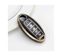 RORVECQ Key Case Cover Shell Fob For Nissan For Rouge For Maxima For Altima For Sentra For Murano For Qashqai For Pathfinder For Frontier(BLACK)