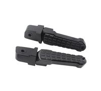 RORVECQ Moto Accessories CNC Rear Passenger Foot Pedal Foot-boards For Forza125 For Forza 250 300 350 2023 2022 2021(BLACK)