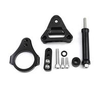 RORVECQ Motorcycle Accessories CNC Carbon Pattern Steering Damper Mounting Bracket For CBR250RR CBR 250RR 250 RR 2019 2020 2021 2022 2023(Model D)