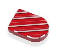 RORVECQ Motorcycle Accessories CNC Rear Foot Brakes Pedals Levers Step Plate Extension For MT03 MT-03 MT-25 MT25 MT 03 25 2015-2023(RED)
