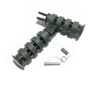 RORVECQ Motorcycle Accessories For KEEWAY K For Light 125 202 For K-Light125 202 QJ200 Front Left Right Pedal Bracket Rest Footrest(1 pair)