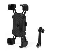 RORVECQ Motorcycle Bike Phone Mount Holder Handlebar Mounted Cell For Universal Bicycle For 4.5-7 Inch(Rearview mirror)