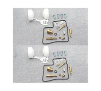 RORVECQ Motorcycle Carburetor Repair Kit For XL600V FOR Transalp XL600 V XL 600 600V 1987-2000 Float Diaphragm Float Needle(Style f)