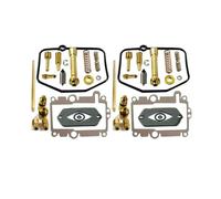 RORVECQ Motorcycle Carburetor Repair Kit Needle Valve Gasket For YAMAHA TZR250 TZR 250 2MA 1KT 1986-1995 1996 1997 1998 1999(Style c)