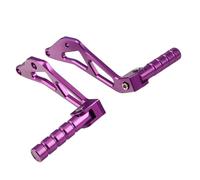 RORVECQ Motorcycle CNC Rear Foot Pegs Pedal Bracket Passenger Footrests For Sur Ron For Light Bee X/S/L1E For Segway X260 X160(Purple)