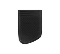 RORVECQ Motorcycle CNC Small Brake Pedal Pad Cover Black Chrome For Harley For Softail For FLSB For Breakout FXBR FXBRS 2018 2019 2020(BLACK)