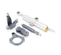 RORVECQ Motorcycle Fiber Carbon Pattern Steering Stabilize Damper Mounting Bracket Kit For Yamaha YZF R7 YZFR7 Yzf-r7 2021-2023 Accessories Adjustable(Model M)