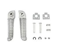 RORVECQ Motorcycle Front Footrest Foot Rear Peg Aluminum Foot Rests Pedal For YAMAHA YZF R1 R6 R125 R25 R3 MT125 MT03 MT09 MT10 MT07(Rear)