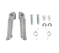 RORVECQ Motorcycle Front Footrest Foot Rear Peg Aluminum Foot Rests Pedal For YAMAHA YZF R1 R6 R125 R25 R3 MT125 MT03 MT09 MT10 MT07(Front)
