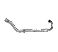 RORVECQ Motorcycle Front Pipe Exhaust For Off-road CRF 300L CRF300L / Rally Link Pipe Modification Fits 51mm Muffler 2021 2022 2023(Silver 2)