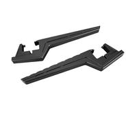 RORVECQ Motorcycle Passenger Foot Peg Extender Footpegs CNC Motocross Dirt Bike Off-Road Accessories For VTB VENTUS ONE Universal(BLACK)