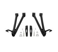 RORVECQ Motorcycle Rear Passenger Foot Pegs Accessories For Suzuki GSXR GSX-R 600 750 K6 K7 2006 2007(Sand Black)