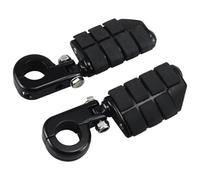 RORVECQ Motorcycles Highway Footrest Engine Guards Crash Foot Pegs For Harley For Dyna Low For Rider For Softail XL883(BLACK,SET)