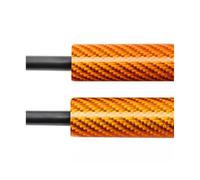 RORVECQ Pedestrian Protection Pop-Up Engine Hood Struts For Nissan For Fairlady Z RZ34 400Z 2022-2025 Lift Supports Prop(Carbon Fiber Orange)