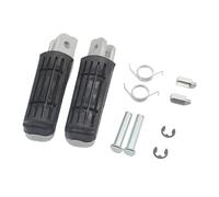 RORVECQ Universal Motorcycle Front Rear Footrests Footpegs Foot Rests Peg Pedals Set For Yamaha YZF1000 R1 FZ6R FZ6 FJR1300(Front)