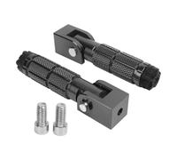RORVECQ Universal Motorcycle Gear Shift Brake Lever Toe Pegs Toepegs Pedals Foot Pegs Racing Rearset For Motorcycles Bicycles Mopeds Karts(BLACK)