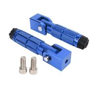 RORVECQ Universal Motorcycle Gear Shift Brake Lever Toe Pegs Toepegs Pedals Foot Pegs Racing Rearset For Motorcycles Bicycles Mopeds Karts(Blue)