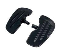 RORVECQ Wide Driver Passenger Footboard Front Rear Foot Rest Pedal For Indian For Scout For Sixty For Rogue For Twenty For Bobber(BLACK,For Passenger)