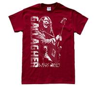 Rory Gallagher Live Cardinal Men's T-Shirt, Size XL