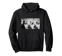 Rory Gallagher With Band Taste By Everard Smith Pullover Hoodie, Adult Unisex, Black, Medium
