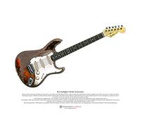 Rory Gallagher's Fender Stratocaster Art Poster A3 Size