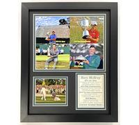 Rory McIlroy | 2025 Masters Winner | Career Grand Slam Winner | Collectible Golf Memorabilia | Framed Picture and Photo Collage Gifts | (Career Grand Slam Mosaic, 12"x15", Framed)