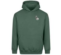 Rory McIlroy Badge Men's Premium Heavyweight Green Hoodie - Bottle Green / L