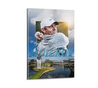 Rory McIlroy Canvas Wall Art Decor Living Room Modern Family Bedroom 12x18inch(30x45cm) Frame-style