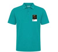 Rory McIlroy Ryder Cup Golf Icon Frame Men's Polo Shirt - Turquoise / XL
