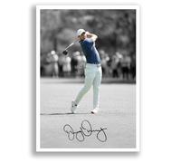 Rory McIlroy Signed Photo Poster A4/A3 Print Framed Autograph Gift Golf Memorabilia Northern Ireland (A4 Unframed)