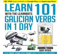 Rory Ryder Learn 101 Galician Verbs in 1 Day Paperback Book Rory Ryder Multicolor