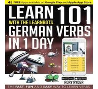 Rory Ryder Learn 101 German Verbs In 1 Day Paperback Book Rory Ryder Multicolor