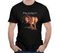 Rory T-Shirts Gallagher Cotton Men's T-Shirts Short Sleeve