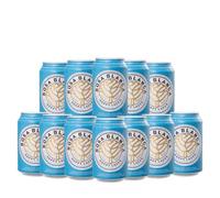 Rosa Blanca Mediterranean Lager - 330ml Can | 3.4% ABV Light Spanish Beer | Crisp, Floral & Refreshing | Brewed in Mallorca | Easy-Drinking Summer Lager 12 Pack