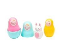 Rosa & Bo Rainbow Nesting Babies with Chiming Bo Bunny