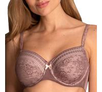 Rosa Faia 5653-769 Women's Fleur Berry Pink Floral Lace Underwired Support Full Cup Bra 36H