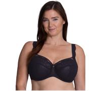 Full Figure Lace Underwired Bra by Rosa Faia 5635 30-42 F-J Black