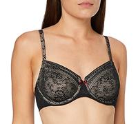 Rosa Faia Women's Fleur Everyday Bra, Black, 40D