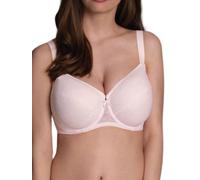 Rosa Faia Womens Fleur Underwired Bra - Pink Nylon - Size 40G