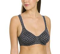 Rosa Faia Women's Twin Art Everyday Bra, Grey (Anthracite 408), (Size:32G)